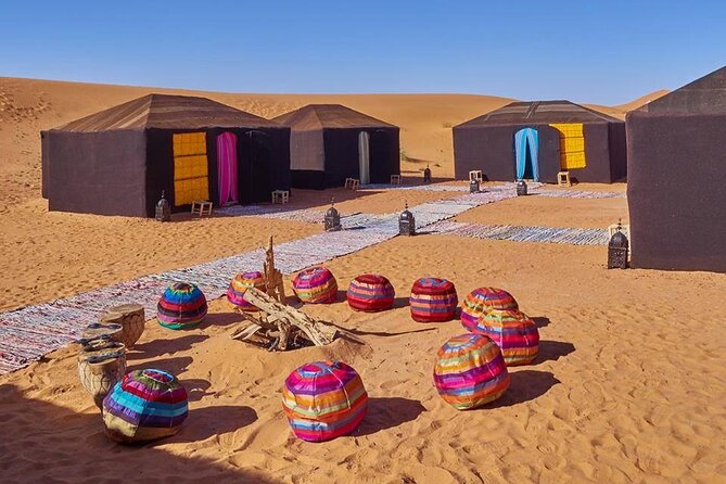 Basic Desert 3 Days 2 Nights from to Marrakesh - Sleeping in a Berber tent: standard vs premium, and what changes