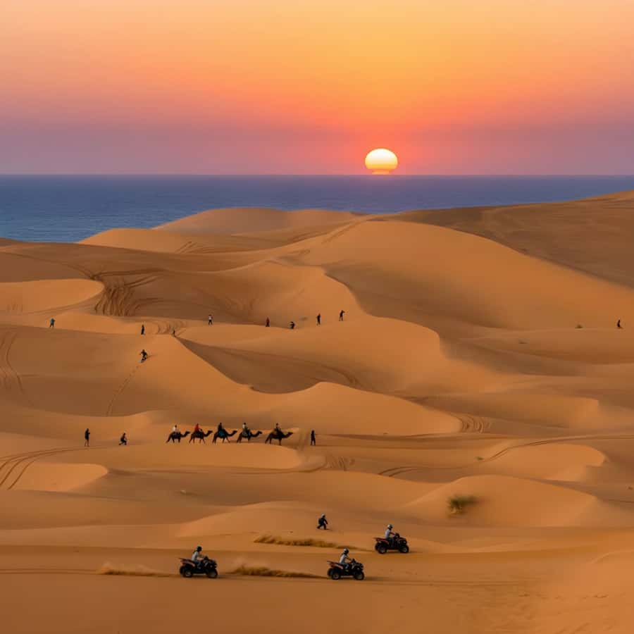 Best Agadir Desert Adventure: Quad Camel Sandboarding & BBQ - The Hidden Canyon Stop: A Quiet Break From the Action