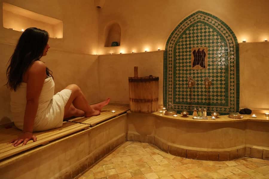 Best Traditional Moroccan Hammam Spa Experience - Black soap with eucalyptus and argan oil, what you should expect