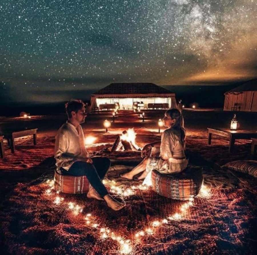 Buggy ride with camels and dinner show in agafay desert - Camel ride at sunset: the calm counterweight you will feel immediately