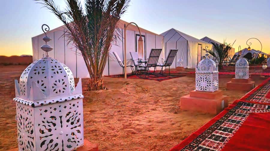 Camp Overnight in Merzouga's Erg Chebbi Dunes from Merzouga - Sleeping in the desert: comfort, privacy, and what the night actually feels like