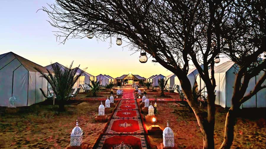 Camp Overnight in Merzouga's Erg Chebbi Dunes from Merzouga - Price and value for about $47 per person