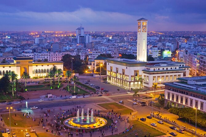 Casablanca City Night Tour and Traditional Moroccan Dinner - Ain Diab waterfront: a calm finish after dinner and photos