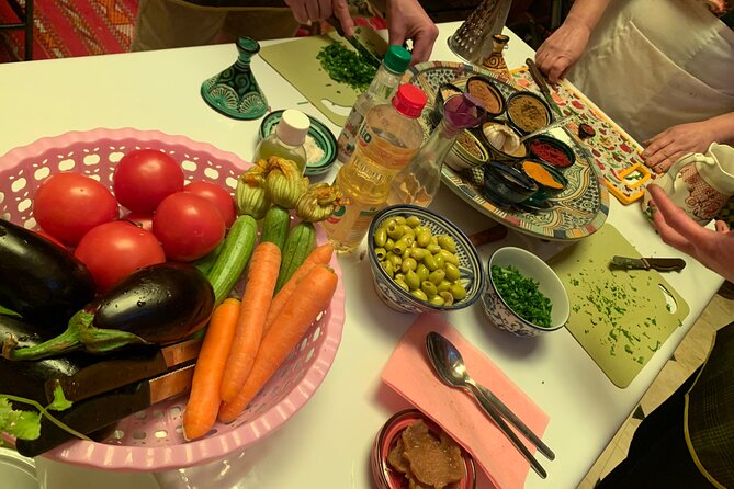 cooking class with chef FATIMA - What You Actually Eat: Lunch, Dinner, Tea, and Plenty of Water