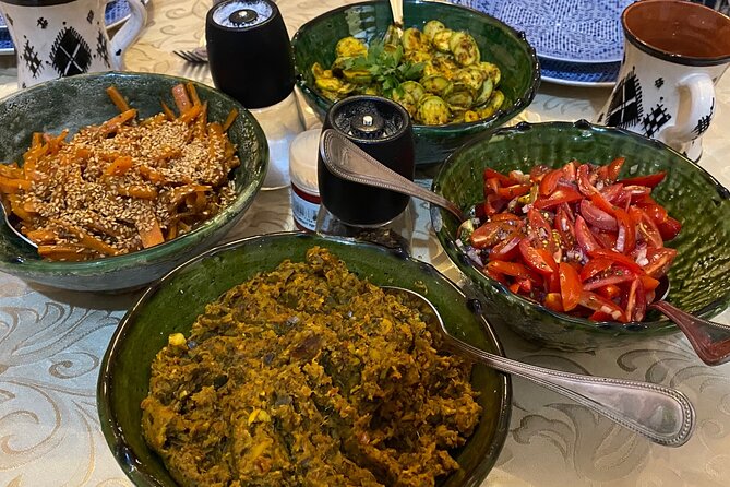 Cooking class with Yassine & Mom - Tea Time and Waiting: Coffee or Moroccan Tea With Your Herb Choice