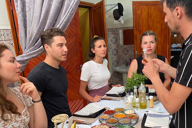 Cooking class with Yassine & Mom - What the Meal Looks Like at the Table