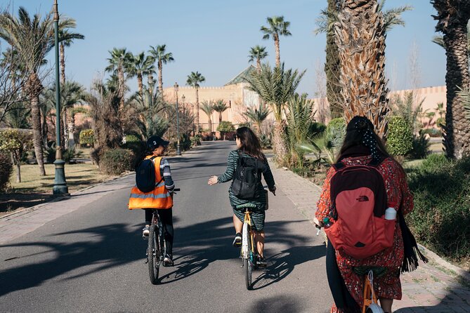 Cycling Adventure in Marrakech - Start Point on Rue Riad Laarous, and How the 3 Hours Fit Together
