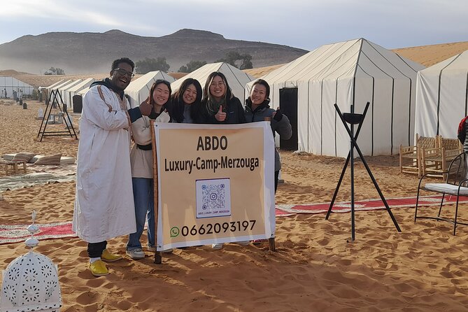 Day Trip and one night in Luxury camp merzouga - The Next Morning Before You Head Back
