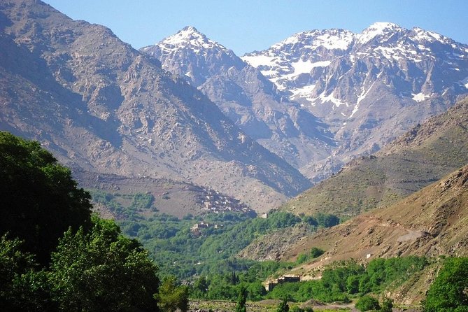 Day Trip:Berber Villages and 4 Valleys Atlas Mountains &Waterfu l& camel Ride - Pickup, transport, and staying comfortable on mountain roads