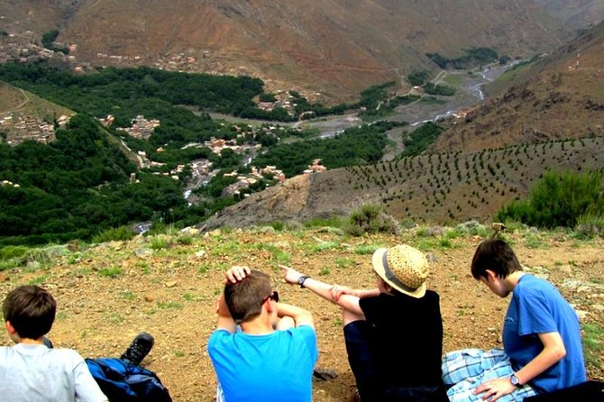 Day Trip:Berber Villages and 4 Valleys Atlas Mountains &Waterfu l& camel Ride - Moulay Brahim Gorge camel ride: the short adventure everyone remembers