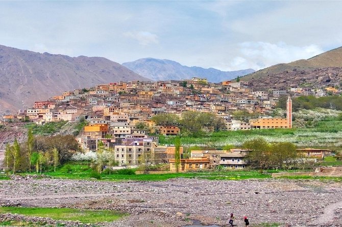 Day Trip:Berber Villages and 4 Valleys Atlas Mountains &Waterfu l& camel Ride - The Berber village route: Ait Souka, Armed, Tamatert