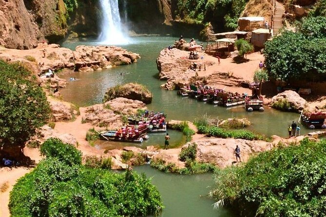 Day trip to OUZOUD waterfall with guide&boat ride from Marrakech - The Ride Out of Marrakech: Expect Scenic Time in the Minibus