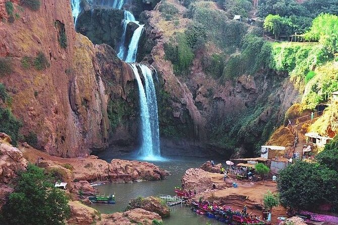 Day trip to OUZOUD waterfall with guide&boat ride from Marrakech - Crossing the River by Boat: Why This Is the Moment People Remember