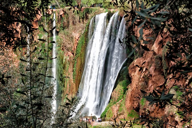 Day Trip to Ouzoud Waterfalls with Guide and Boat Trip - The 2-hour waterfall hike: viewpoints and Barbary macaques
