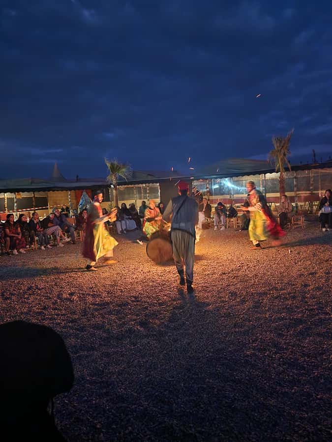 Desert night : ATV, Camel Trek sunset views & Dinner show - Overnight desert tent stay: private comfort with real nighttime calm