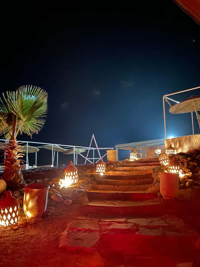 Dinner Show at Agafay desert & Traditional Outfit Photoshoot - The Moroccan procession, the multi-course dinner, and what to watch for in the show