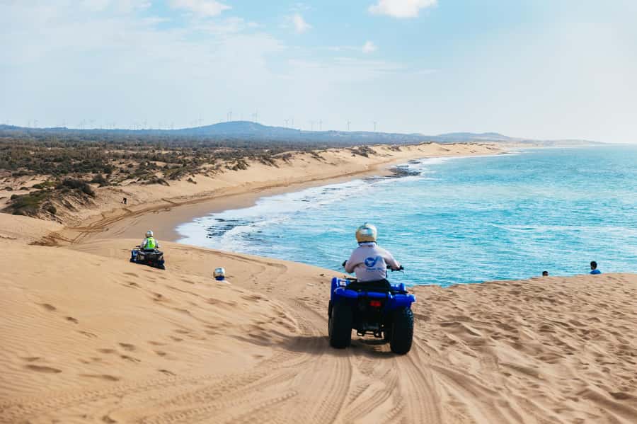 Essaouira Sand Dunes: Half Day Quad Bike Tour - Getting started at Station Service Ola Energy, then a 20-minute safety session