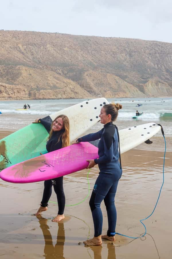 Essaouira Surf Experience -Group Lesson in Sidi Kaouki Beach - What it feels like in the water, and what you likely learn