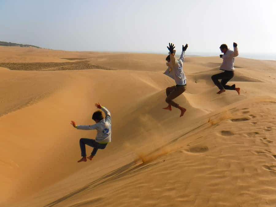 Essaouria: Beach & Big Dunes 2-Hour Quad Biking Tour - Crossing Oued Ksob and Seeing the Ruins on the Way to the Beach