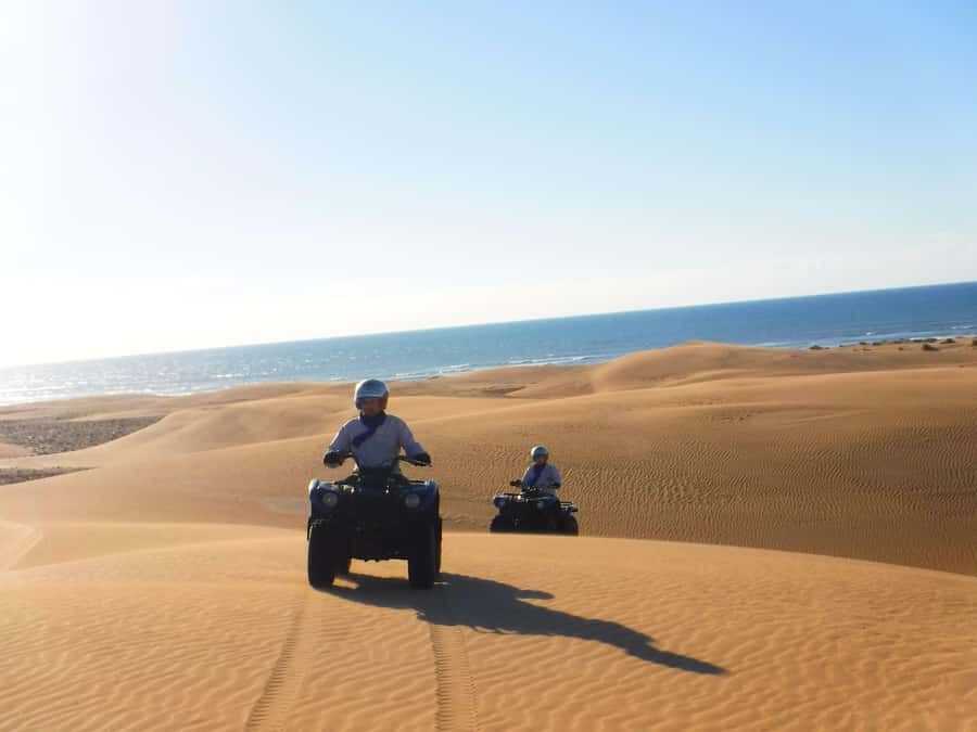 Essaouria: Beach & Big Dunes 2-Hour Quad Biking Tour - Meeting at Ola Energy on Essaouira’s Beach, Then Getting Gear-Ready