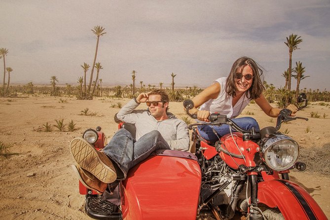 Essential Ride by sidecar (Marrakech off the beaten path) 1h30 - A realistic look at timing and what you’ll be doing for 90 minutes