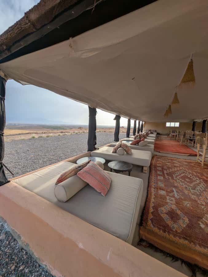 Evening Marrakech: Agafay Desert Quad , Camel & Dinner Shows - Camel Tour After the Quad: Peaceful Contrast