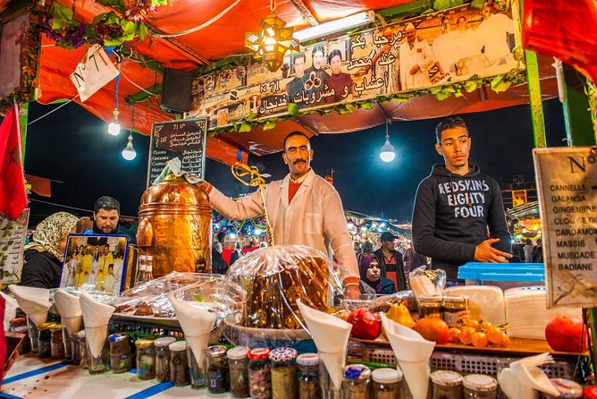 Evening Marrakech: Gastronomic and Market Tour Inside the Medina - Souk Semmarine: the main artery of the medina’s trade