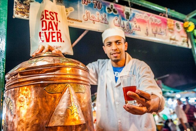Evening Marrakech: Gastronomic and Market Tour Inside the Medina - Spice souk stop: saffron, anise, cumin, and why the colors actually mean flavor