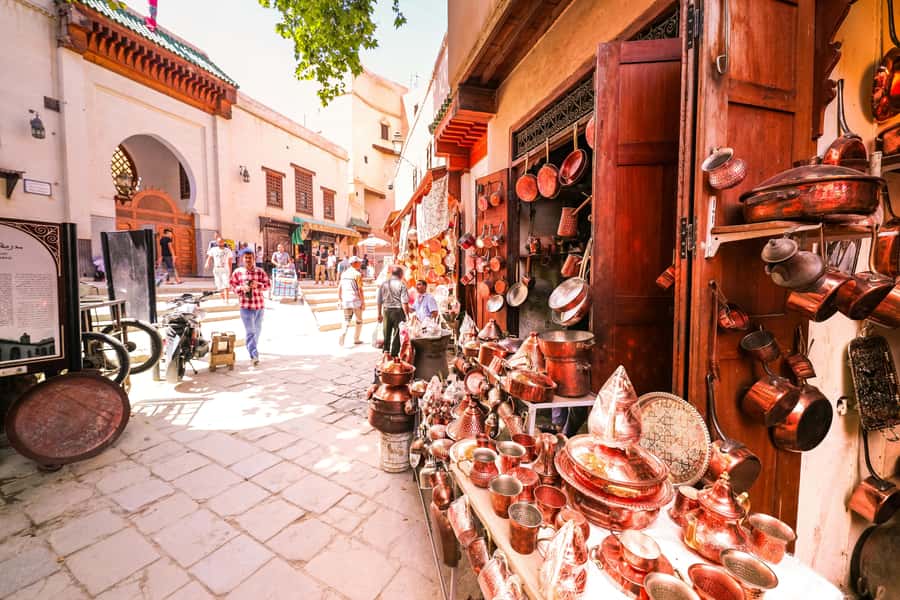 Fes: A Guided Walking Tour Through the Historic Medina - Entering the old Medina maze, and what the walking is really like
