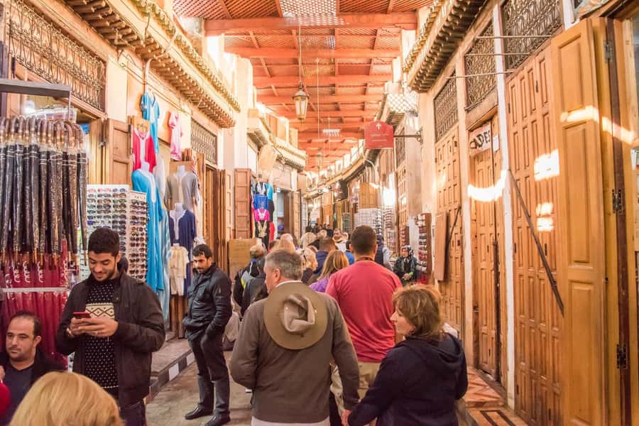 Fes: Attarine Madrasa, Museum, Tannery, Souk and Medina Tour - The route’s rhythm, timing, and ending at Hotel Batha