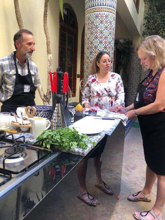 Fes: Authentic Cooking Class and Old Medina Visit - The Table Moment: Eating What You Made, With Moroccan Tea