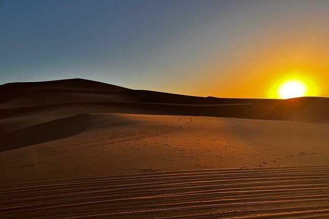Fes: Best Fez to Marrakech via Merzouga Desert Dunes, 3 Days Tour - Day 1 night in Erg Chebbi: camel trek and tent-camp sleep