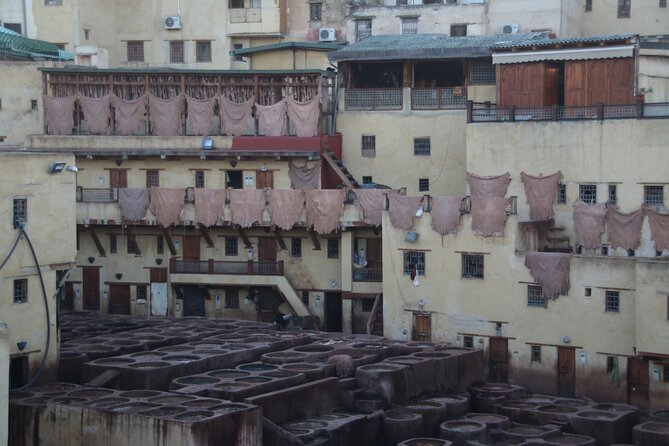 Fes wonders - Chouara Tannery: one of the most famous craft stops, with admission included