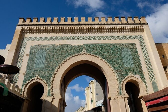Fez Guided Tour with lunch from Casablanca - Bab Boujloud: The Blue Gate That Gets You Oriented Fast