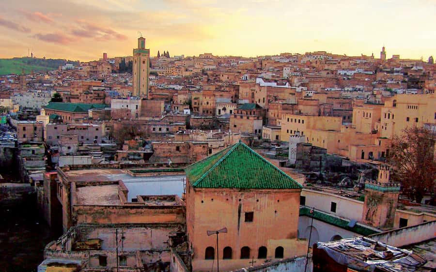 Fez: Half-Day Sightseeing Tour - Bab Boujloud, the blue gate that sets the tone