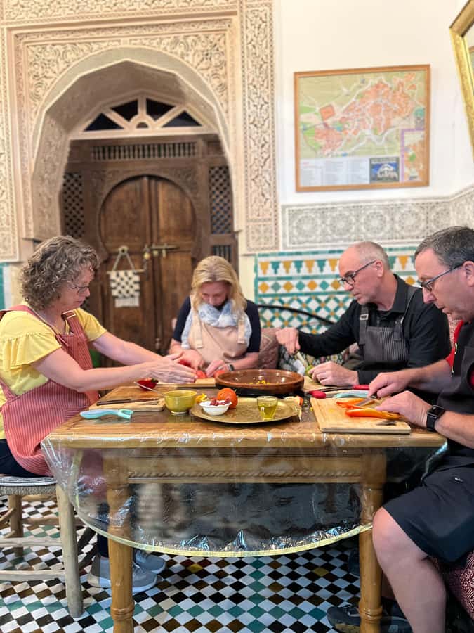Fez: Souk Tour and Traditional Home Cooking Class - Key things to know before you go