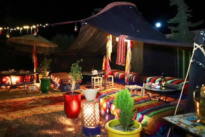 Fly in a hot air balloon in the sky of the Atlas in Marrakech - Breakfast in Berber tents: what happens after you land
