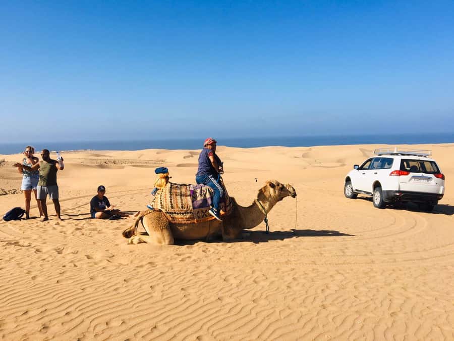 From Agadir: Mini Sahara Day Tour with Lunch - Coastal Views at Sidi Rbat and the Fishermen Caves Area