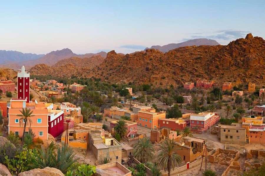 From Agadir: Tafraoute the Anti Atlas Day trip With Lunch - Tiznit on the return: guided intro, then shop and walk