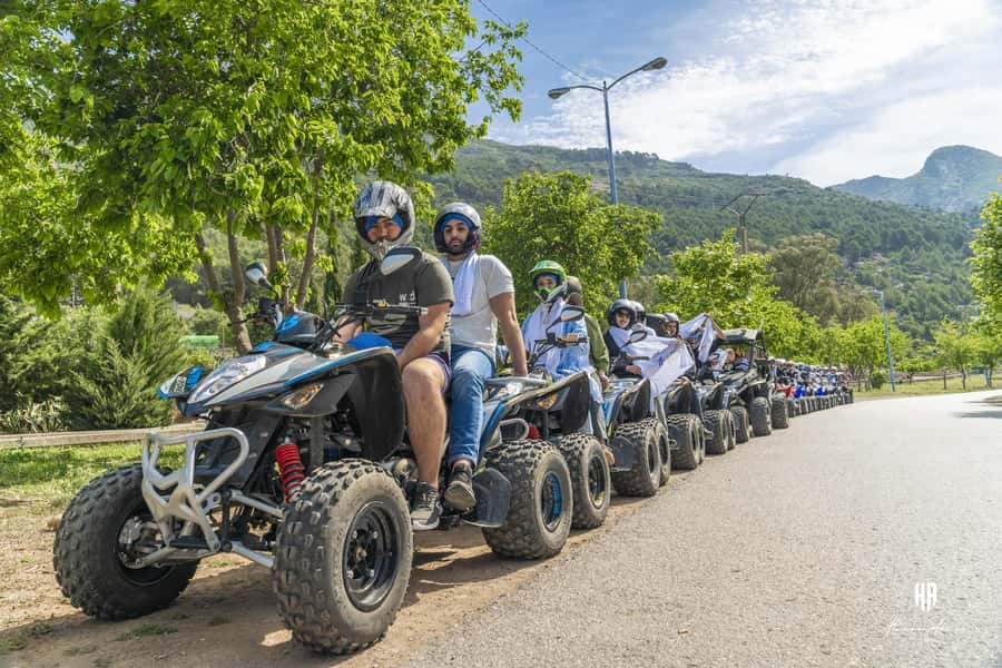 From Chefchaouen: ATV-Quad Guided Tour to Akchour Waterfall - Getting Set Up in Chefchaouen: Pickup, the Garage, and Gear Time