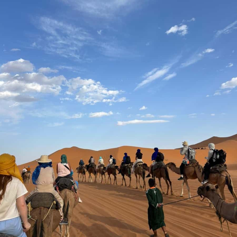 From Fes: 2 Day Round Trip Via Merzouga Desert & Camel Trek - Day 1: The Middle Atlas Drive, Ifrane, Cedar Forests, and Ziz Valley
