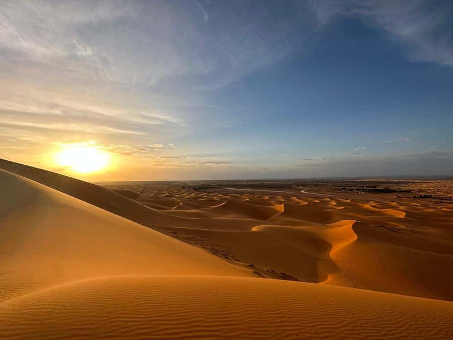From Fes: 3-Day Luxury Desert Tour to Marrakech via Merzouga - Day 2 sunrise and the Todra Gorges to Dades canyons run