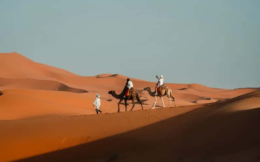 From Fes: 3-Day Luxury Desert Tour to Marrakech via Merzouga - Ouarzazate stops and Ait Ben Haddou, Morocco on screen