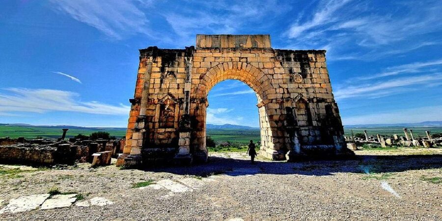 From Fes Day Trip to Meknes,Volubilis,Moulay Idriss Zerhoun - Meknes in focus: gates, Rua, HERI, Stud, Hedim, and Bab Mansour El
