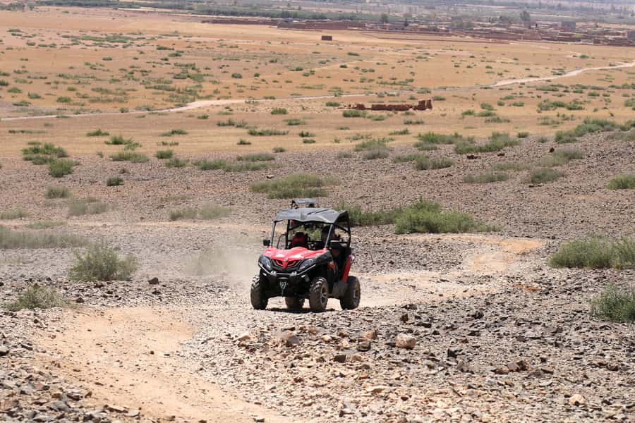 From Marakkesh: Half Day Buggy Adventure in Agafay Desert - Agafay Desert from Marrakech, fast enough to feel like a real escape