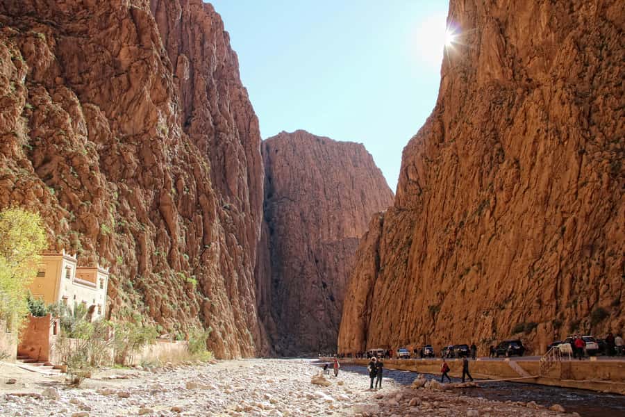 From Marrakech: 3-Day Sahara Desert Adventure to Fes - Day 1: High Atlas crossing, Ait Ben Haddou, and Dades at golden hour