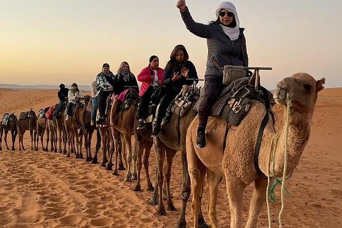 From Marrakech: 3-Day Tour To Magical Desert Merzouga - Day 3: Sunrise over Erg Chebbi, breakfast and shower, then fossils in Erfoud and back to Marrakech