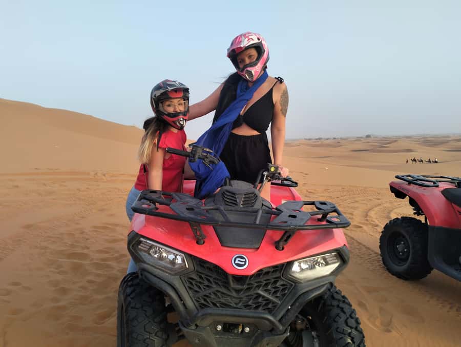 From Marrakech 3 Days Desert Merzouga with Camel & Quad bike - Ait Ben Haddou to Dades and Tinghir, where the trip slows down