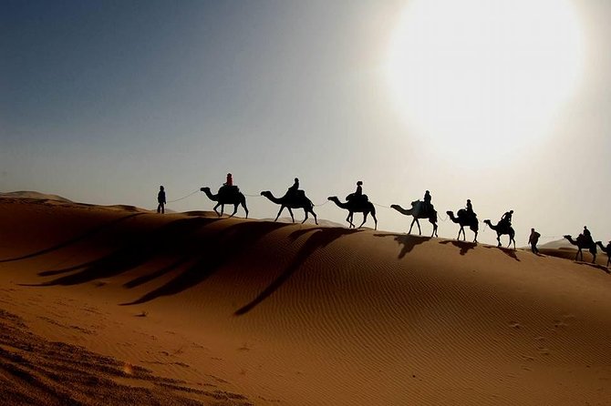 From Marrakech 4 Days Tour To Morocco Sahara Desert - Sunrise dunes and the long return toward the Dades Valley