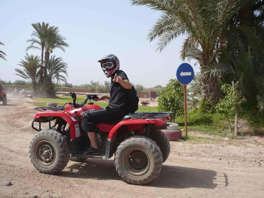 From Marrakech: Adventure Quad Ride in La Palmeraie - Guides, Helmets, and Safety: What You Can Rely On